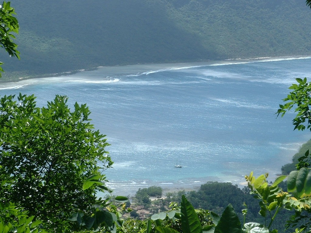 Rolly anchorage Ureparapara © SW